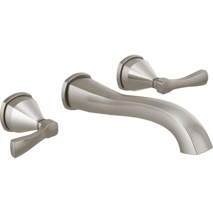 Delta Stryke Wall Mounted Lavatory Trim - Lumicoat Stainless