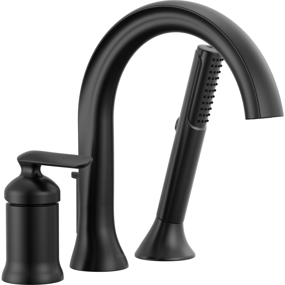 Delta BONACCI Three Hole Roman Tub Trim with Hand Shower