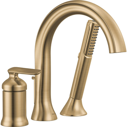 Delta BONACCI Three Hole Roman Tub Trim with Hand Shower