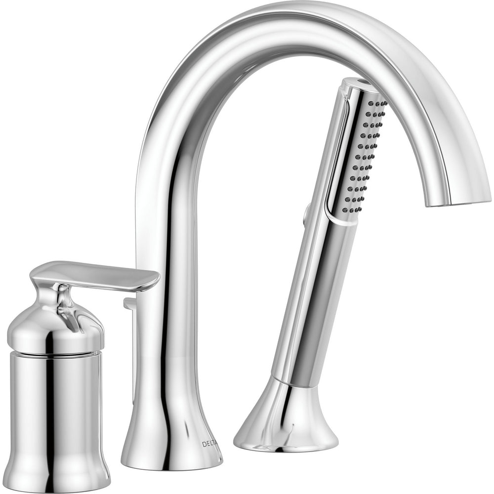 Delta BONACCI Three Hole Roman Tub Trim with Hand Shower