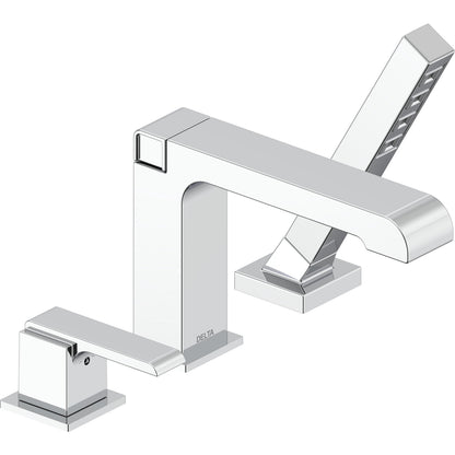 Delta 3 Hole Ara Roman Tub With