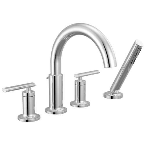 Delta Altado - Roman Tub Trim With Hand Shower In Chrome