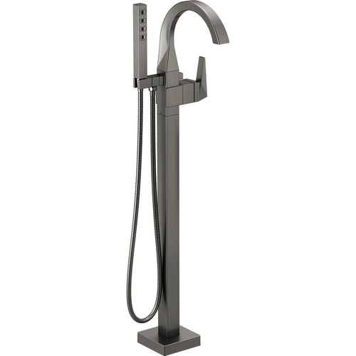Trillian Floor Mount Tub Filler Trim - Chrome