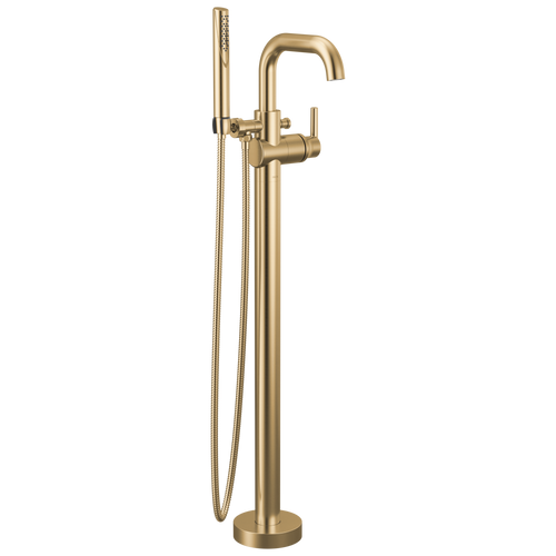 Delta Trinsic - Floor Mount Tub Filler In Chrome