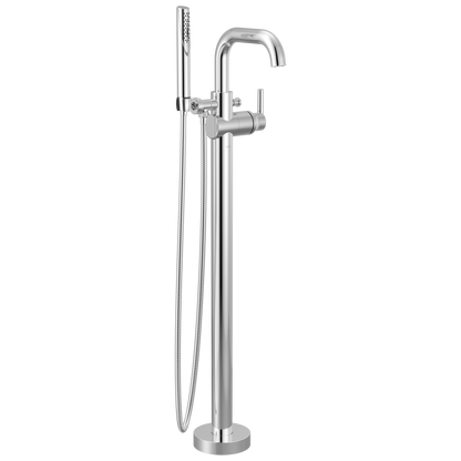 Delta Trinsic - Floor Mount Tub Filler In Chrome