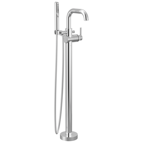 Delta Trinsic - Floor Mount Tub Filler In Chrome