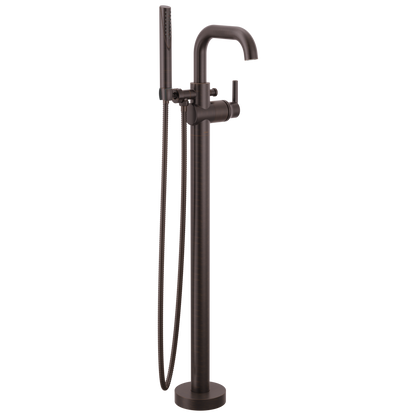 Delta Trinsic - Floor Mount Tub Filler In Chrome