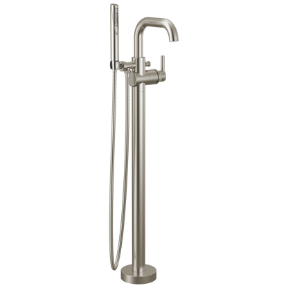 Delta Trinsic - Floor Mount Tub Filler In Chrome
