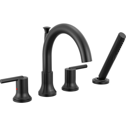 Delta Roman Tub W Hand Deck-Mount Tub Filler