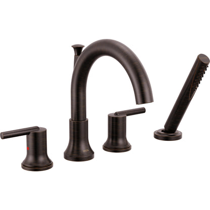 Delta Roman Tub W Hand Deck-Mount Tub Filler