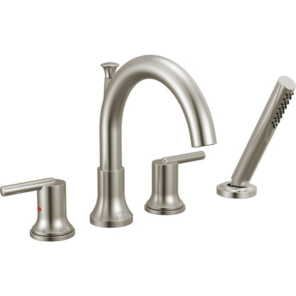 Delta Roman Tub W Hand Deck-Mount Tub Filler
