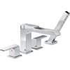 Delta Channel Roman Tub With Hand Shower