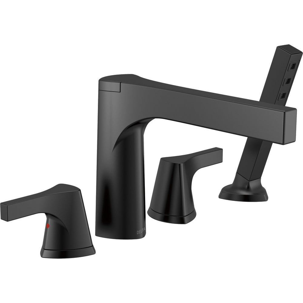 Delta 4-hole Roman Tub with Handshower