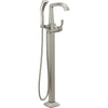 Delta Stryke Freestanding Tub Filler Trim Hs 1L - Lumicoat Stainless