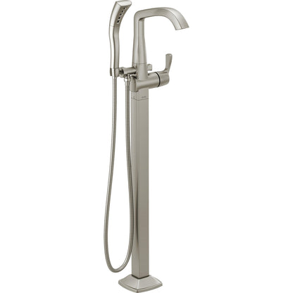 Delta Stryke Freestanding Tub Filler Trim Hs 1L - Lumicoat Stainless