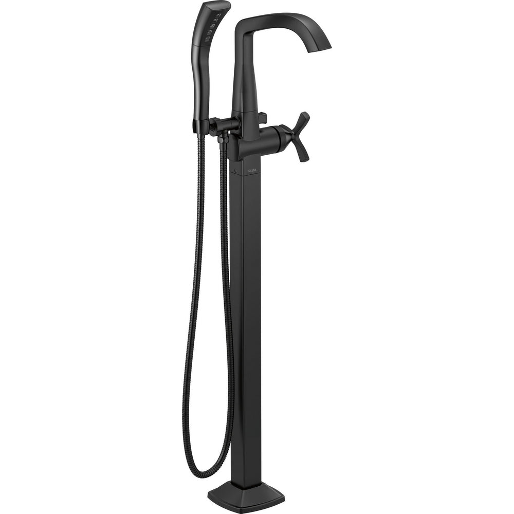 Delta Stryke Freestanding Tub Filler Trim Hs 2O - Stainless