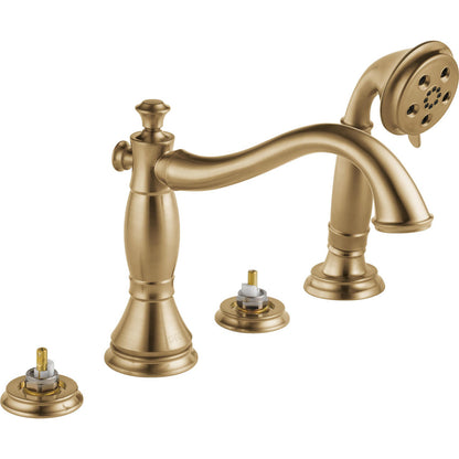 Cassidy Roman Tub W/ Hand Shower Trim - Champagne Bronze