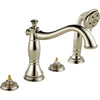 Cassidy Roman Tub W/ Hand Shower Trim - Polished Nickel