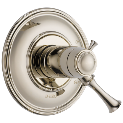 Baliza Brizo Baliza: TempAssure Thermostatic Valve Only Trim - Brilliance® Polished Nickel