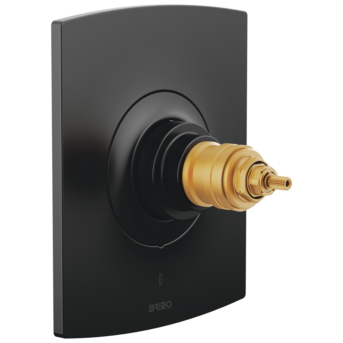 Brizo TempAssure Thermostatic Valve Only Trim - Less Handles - Matte Black
