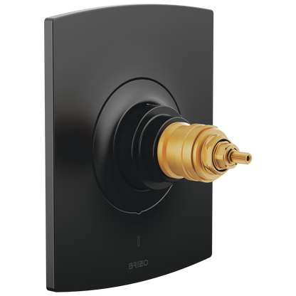 Brizo TempAssure Thermostatic Valve Only Trim - Less Handles - Matte Black