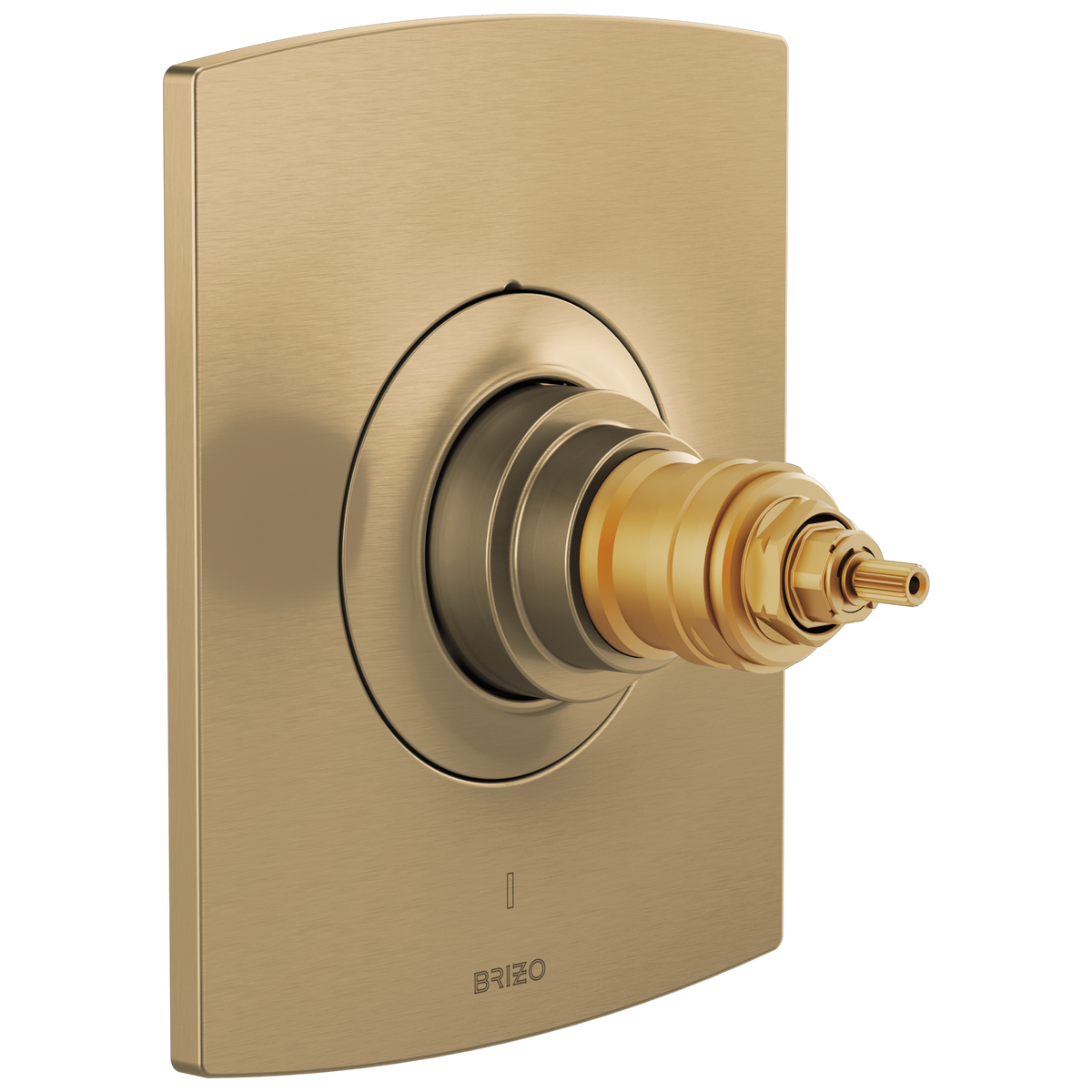 Brizo TempAssure Thermostatic Valve Only Trim - Less Handles - Brilliance® Luxe Gold®