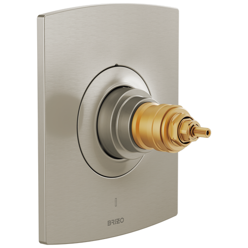 Brizo TempAssure Thermostatic Valve Only Trim - Less Handles - Brilliance® Luxe Nickel®