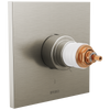 Frank Lloyd Wright Bath Collection by Brizo TempAssure Thermostatic Valve Only Trim - Less Handles - Brilliance® Luxe Nickel®