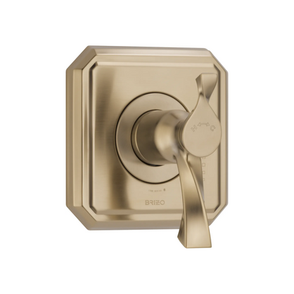 Virage Brizo Virage: TempAssure Thermostatic Valve Only Trim - Brilliance® Luxe Gold®