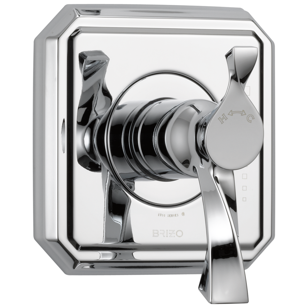 Virage Brizo Virage: TempAssure Thermostatic Valve Only Trim - Polished Chrome