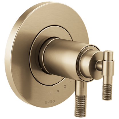 Brizo Litze TempAssure Thermostatic Valve Only Trim - Less Handles - Complete Kit - Brilliance® Luxe Gold®