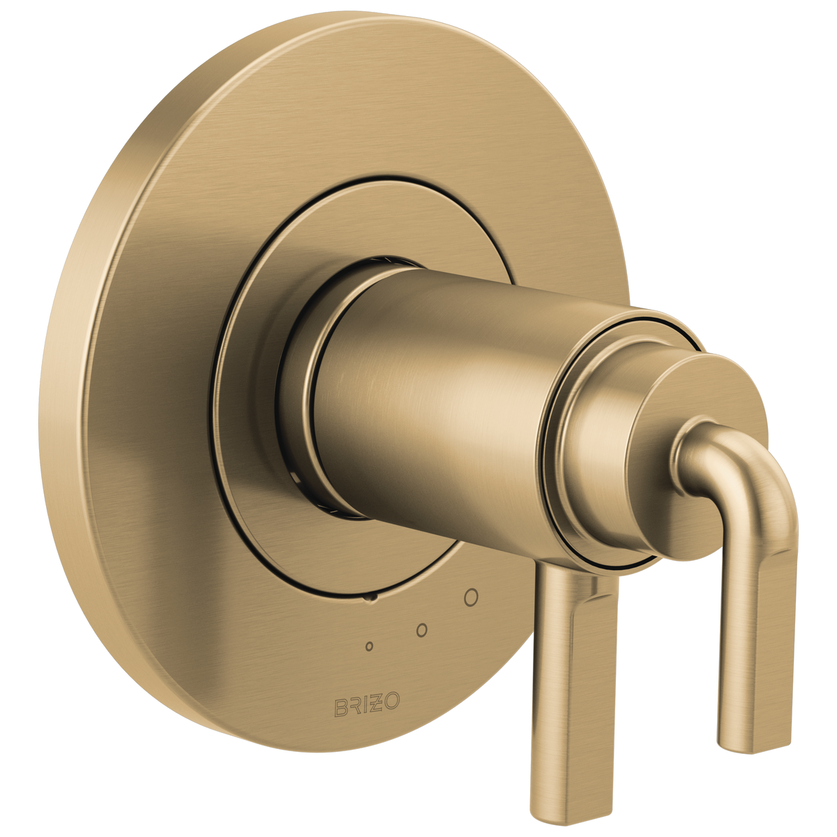 Brizo Litze Brizo Litze: TempAssure Thermostatic Valve Only Trim - Less Handles - Complete Kit - Brilliance® Luxe Gold®