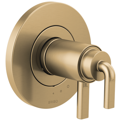Brizo Litze Brizo Litze: TempAssure Thermostatic Valve Only Trim - Less Handles - Complete Kit - Brilliance® Luxe Gold®