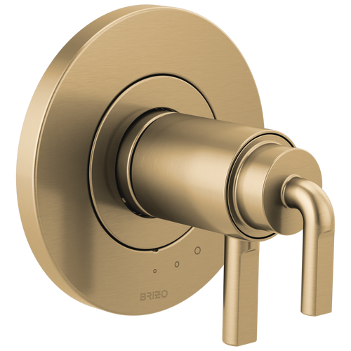 Brizo Litze Brizo Litze: TempAssure Thermostatic Valve Only Trim - Less Handles - Complete Kit - Brilliance® Luxe Gold®
