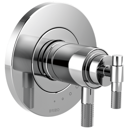 Brizo Litze TempAssure Thermostatic Valve Only Trim - Less Handles - Complete Kit - Polished Chrome