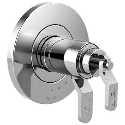 Brizo Litze TempAssure Thermostatic Valve Only Trim - Less Handles - Complete Kit - Polished Chrome