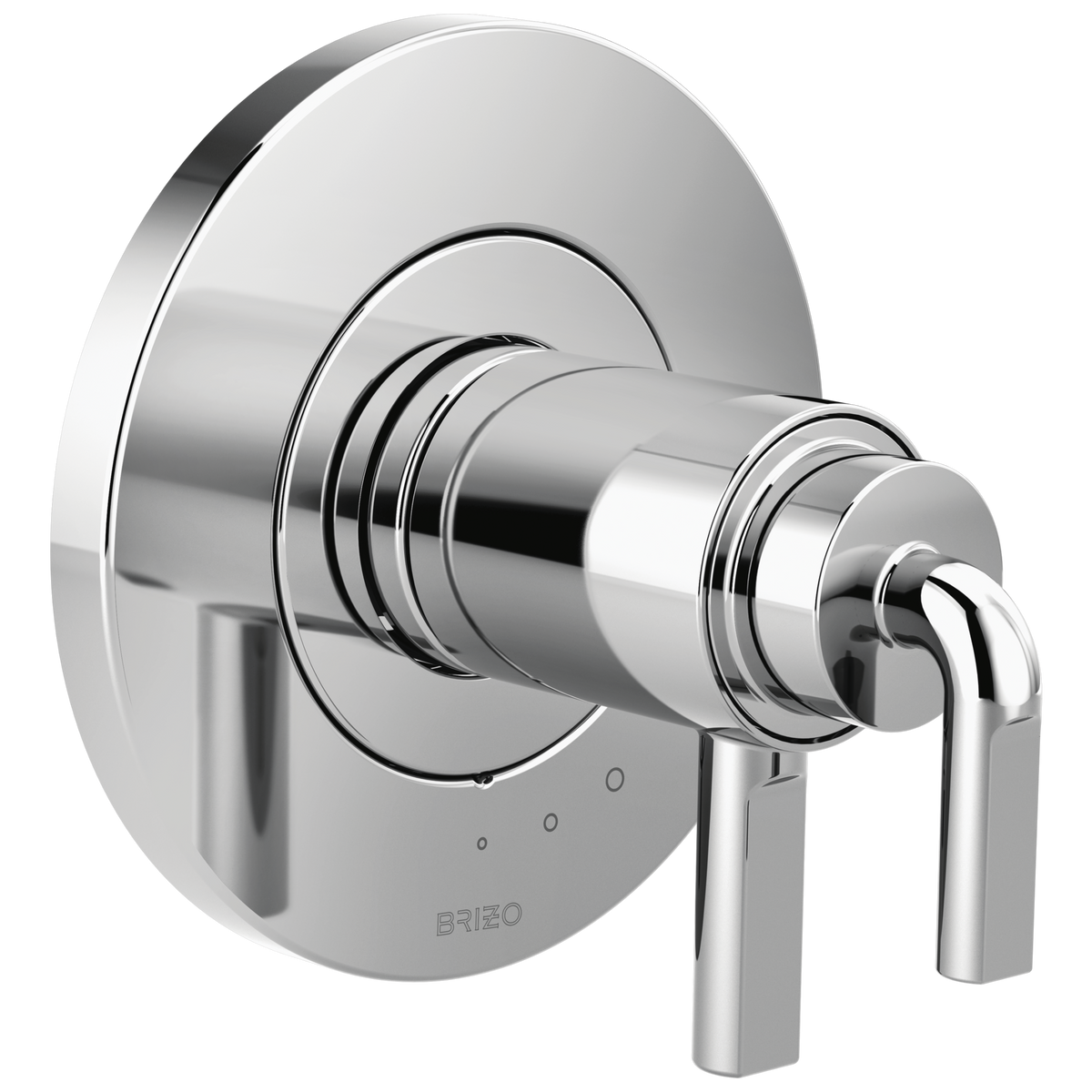 Brizo Litze TempAssure Thermostatic Valve Only Trim - Less Handles - Complete Kit - Polished Chrome