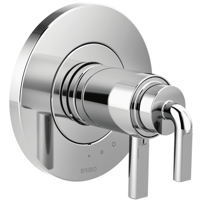Brizo Litze TempAssure Thermostatic Valve Only Trim - Less Handles - Complete Kit - Polished Chrome