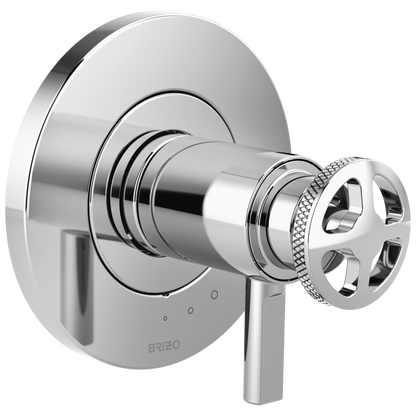Brizo Litze TempAssure Thermostatic Valve Only Trim - Less Handles - Complete Kit - Polished Chrome