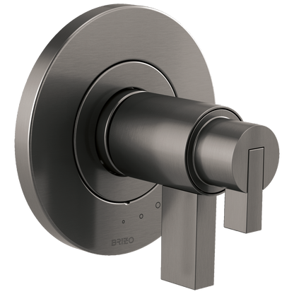 Brizo Litze Brizo Litze: TempAssure Thermostatic Valve Only Trim - Less Handles - Complete Kit - Brilliance® Luxe Steel®