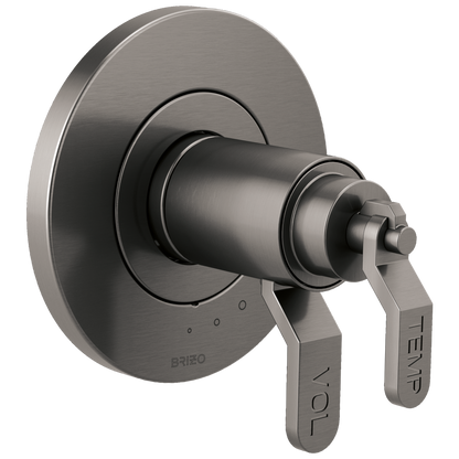 Brizo Litze TempAssure Thermostatic Valve Only Trim - Less Handles - Complete Kit - Brilliance® Luxe Steel®