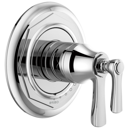 Rook Brizo Rook: TempAssure Thermostatic Valve Only Trim - Polished Chrome