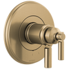 Invari Brizo Invari: TempAssure Thermostatic Valve Only Trim - Brilliance® Luxe Gold®