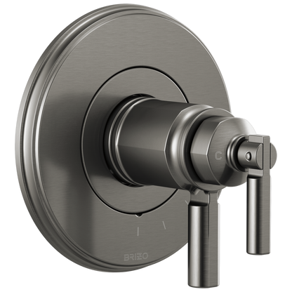 Invari Brizo Invari: TempAssure Thermostatic Valve Only Trim - Brilliance® Luxe Steel®