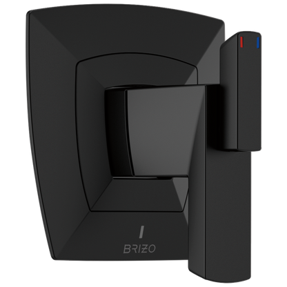 Vettis Brizo Vettis: TempAssure Thermostatic Valve Only Trim - Matte Black