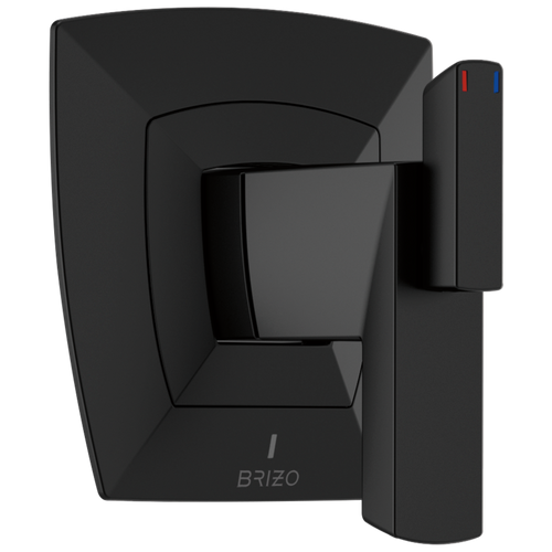 Vettis Brizo Vettis: TempAssure Thermostatic Valve Only Trim - Matte Black