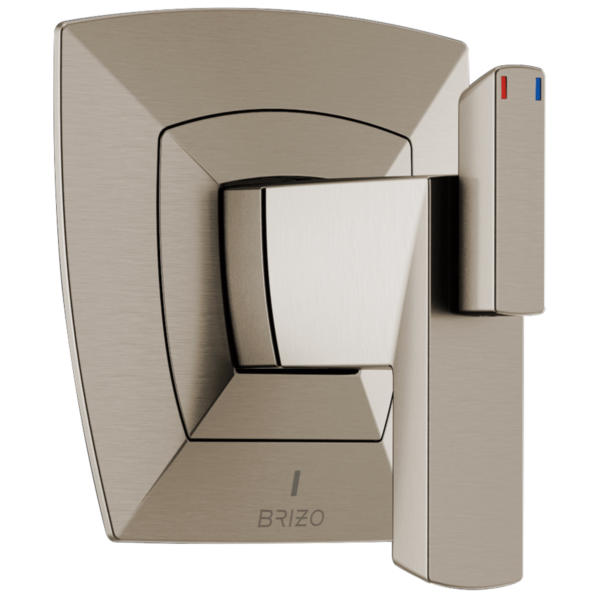 Vettis Brizo Vettis: TempAssure Thermostatic Valve Only Trim - Brilliance® Luxe Nickel®