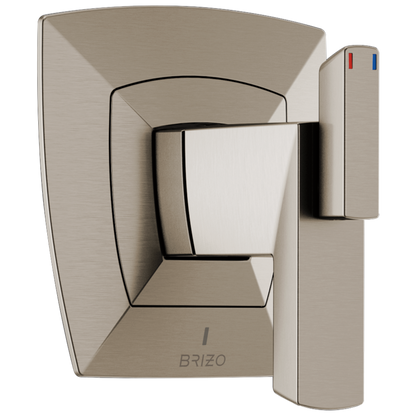 Vettis Brizo Vettis: TempAssure Thermostatic Valve Only Trim - Brilliance® Luxe Nickel®