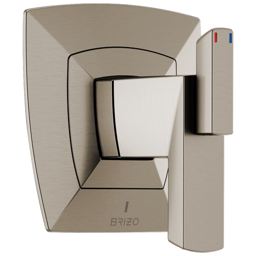 Vettis Brizo Vettis: TempAssure Thermostatic Valve Only Trim - Brilliance® Luxe Nickel®