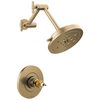 Litze TempAssure Thermostatic Shower Only - Less Handles - Brilliance® Luxe Gold®